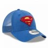 New Era DC Comics Superman Symbol Washed 9 Forty Trucker Snapback Hat