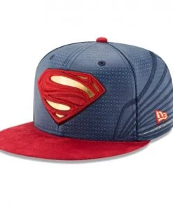 New Era Justice League Fifty Nine 50 Superman Fitted Hat DC Comics
