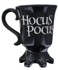 Silver Buffalo Hocus Pocus Amuck Sisters 20oz Gothic Shape Ceramic Mug Houseware