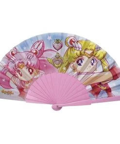 Abysse America Sailor Moon - Sailor Moon & Chibi Moon Fan