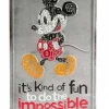 Open Road Brands Mickey Mouse - Do The Impossible Metal Wall Art Sign Disney