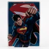 Open Road Brands Superman Prismatic Knockout Metal Wall Art Sign DC Comics