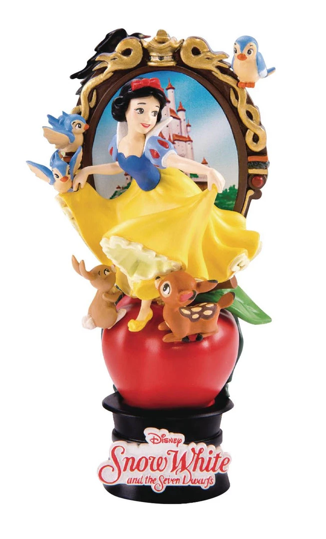 Diamond Disney Beast Kingdom Snow White 6'' Diorama Statue Figure 3 Diamond Disney Beast Kingdom Snow White 6'' Diorama Statue Figure