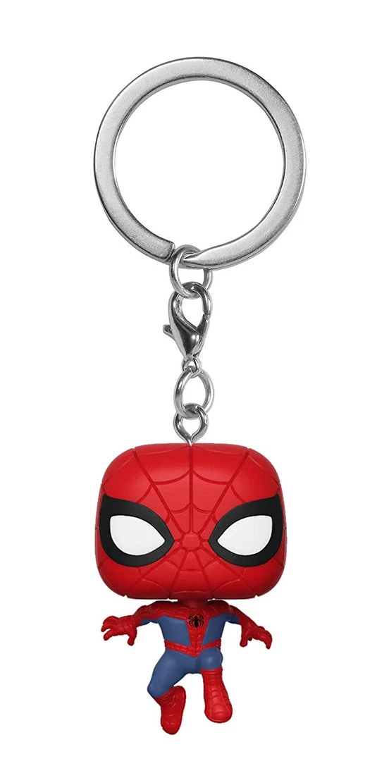 Funko Pop Keychain Animated Spider-Man Movie - Spider-Man Collectible Figure 3 Funko Pop Keychain Animated Spider-Man Movie - Spider-Man Collectible Figure