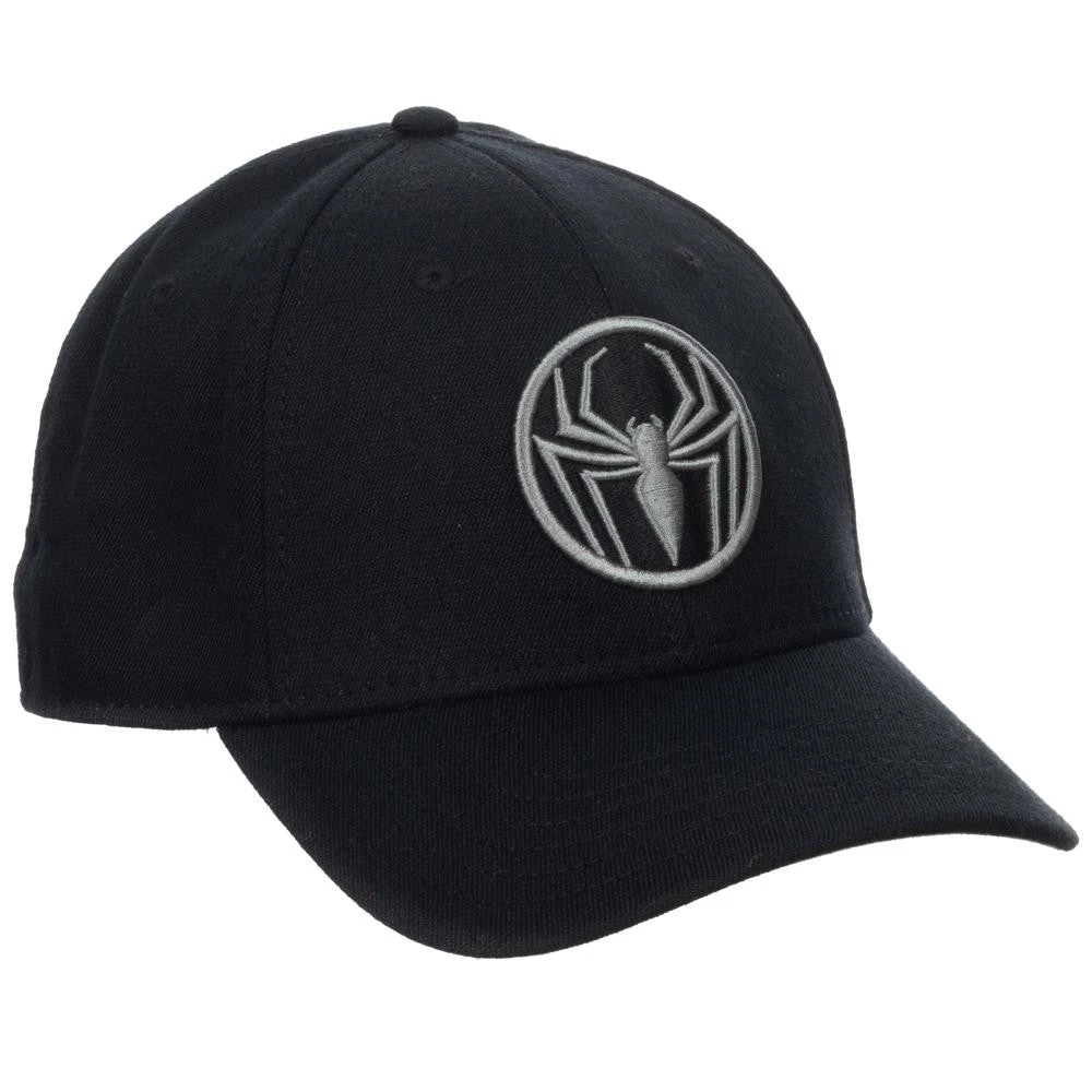 Bioworld Spiderman Embroidered Symbol Flex Fit Hat 7 Bioworld Spiderman Embroidered Symbol Flex Fit Hat