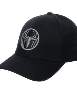 Bioworld Spiderman Embroidered Symbol Flex Fit Hat 13 Bioworld Spiderman Embroidered Symbol Flex Fit Hat