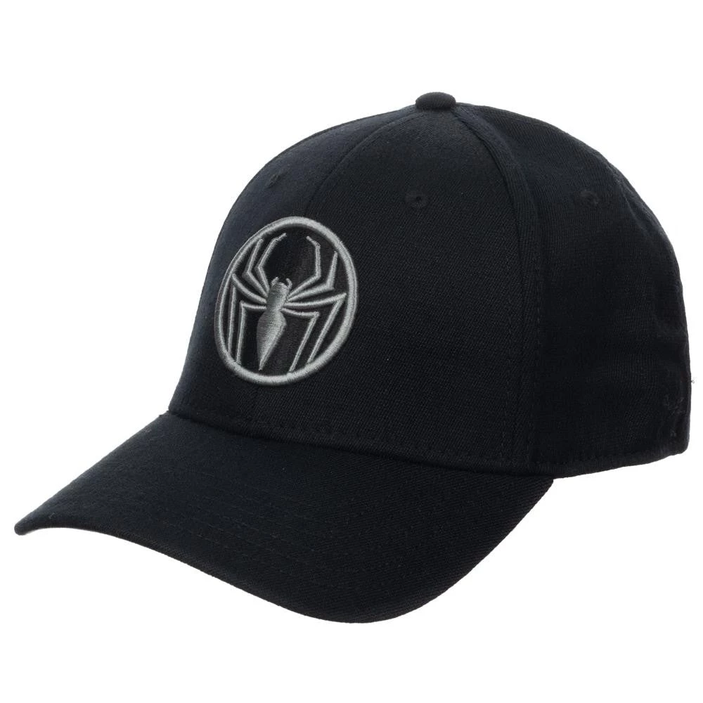 Bioworld Spiderman Embroidered Symbol Flex Fit Hat 8 Bioworld Spiderman Embroidered Symbol Flex Fit Hat