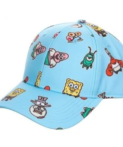 Bioworld Movies Spongebob Movie Allover Printed Hat