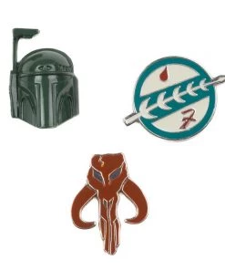 Bioworld Disney Star Wars Boba Fet Lapel Pin Set