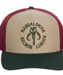 Bioworld Star Wars The Mandaloria Bounty Hunter Flatbill Snapback Disney