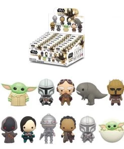 Monogram Movies Star Wars: The Mandalorian Figural Bag Clip Random