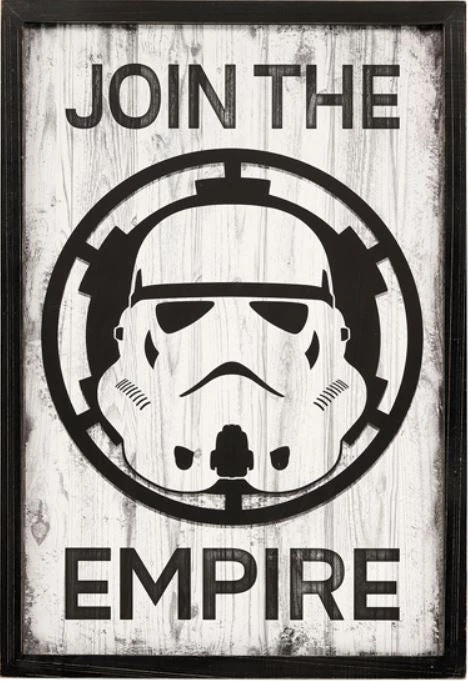 Open Road Brands Disney Star Wars Storm Trooper Join The Empire Framed Wall Art 3 Open Road Brands Disney Star Wars Storm Trooper Join The Empire Framed Wall Art