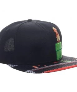 Bioworld Super Mario 8-Bit Bill Snapback