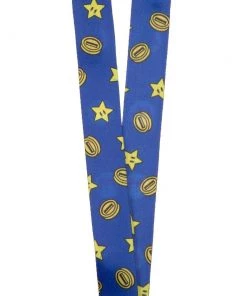 Bioworld Mario Series Super Mario Icons Lanyard