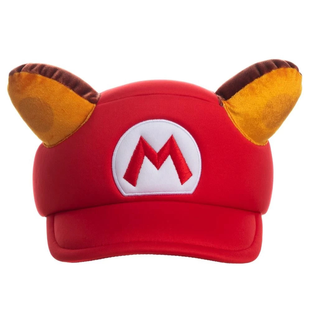 Bioworld Super Mario Raccoon Cosplay Hat Mario Series 3 Bioworld Super Mario Raccoon Cosplay Hat Mario Series