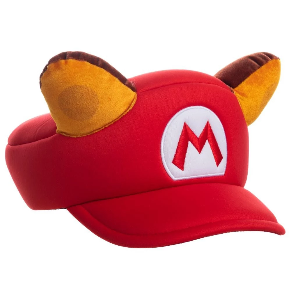 Bioworld Super Mario Raccoon Cosplay Hat Mario Series 4 Bioworld Super Mario Raccoon Cosplay Hat Mario Series