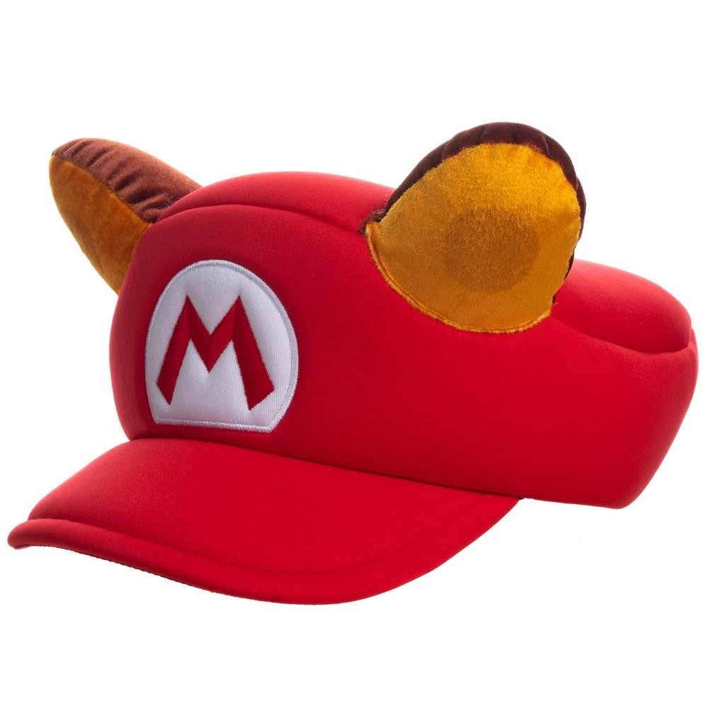 Bioworld Super Mario Raccoon Cosplay Hat Mario Series 5 Bioworld Super Mario Raccoon Cosplay Hat Mario Series