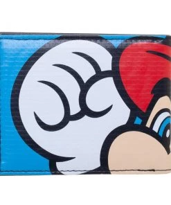 Bioworld Mario Series Super Mario Vinyl Sign Bi-fold Wallet