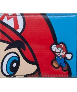Bioworld Mario Series Super Mario Vinyl Sign Bi-fold Wallet