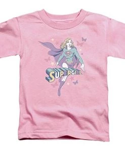 Trevco DC Comics Dc Supergirl Pastels Short Sleeve Adult T-Shirt