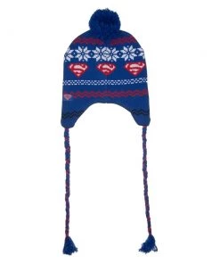 Bioworld Superman Jacquard Knit Laplander DC Comics