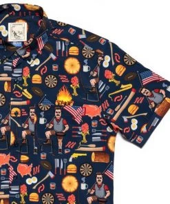 RSVLTS Ron Swanson 'Shirt Of Greatness' Short Sleeve Shirt