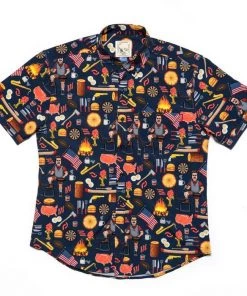 RSVLTS Ron Swanson 'Shirt Of Greatness' Short Sleeve Shirt