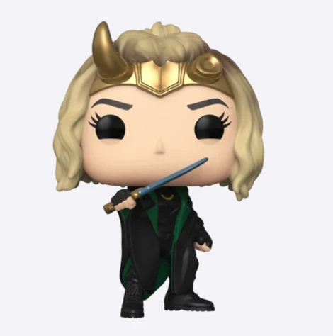 Funko Pop Marvel : Loki- Sylvie W/Cape Funko Pops! 3 Funko Pop Marvel : Loki- Sylvie W/Cape Funko Pops!