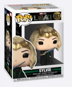 Funko Pop Marvel : Loki- Sylvie W/Cape Funko Pops!
