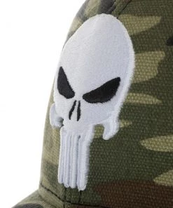 Bioworld Marvel The Punisher Camo Adjustable Snapback Hat