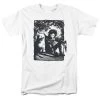 Trevco Movies Edward Scissorhands Lucky Dog Mens White T Shirt 2 Trevco Movies Edward Scissorhands Lucky Dog Mens White T Shirt