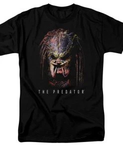 Trevco Movies Predator 2018 Battle Paint Licensed Adult T-Shirt