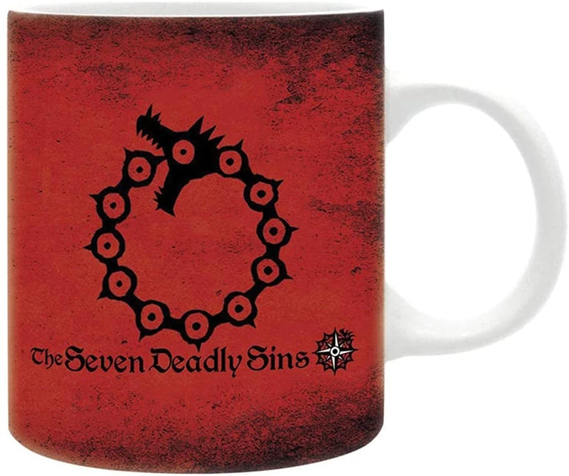 Abysse America The Seven Deadly Sins: Emblems Mug 11 Oz Anime 3 Abysse America The Seven Deadly Sins: Emblems Mug 11 Oz Anime