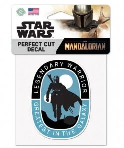 Wincraft The Mandalorian Perfect Cut Decal Star Wars