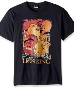 FifthSun DISNEY LION KING RETRO DISTRESSED FRIENDS T-SHIRT