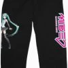 H3 Sportgear Hatsune Miku Black Joggers