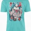 H3 Sportgear Hatsune Miku Digital Pop Star Celadon T-shirt Anime 1 H3 Sportgear Hatsune Miku Digital Pop Star Celadon T-shirt Anime