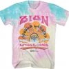 H3 Sportgear T-shirts National Parks Zion Angels Landing Tie-Dye T-Shirt