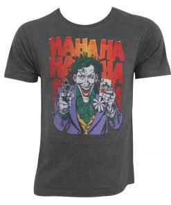 Bioworld DC Comics: Joker Hahaha Embroidered T-Shirt