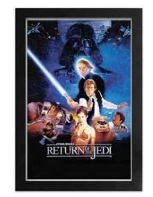 Sign Of The Times Disney Star Wars Return Of The Jedi 11x17-1.25" Crystex Framed Art