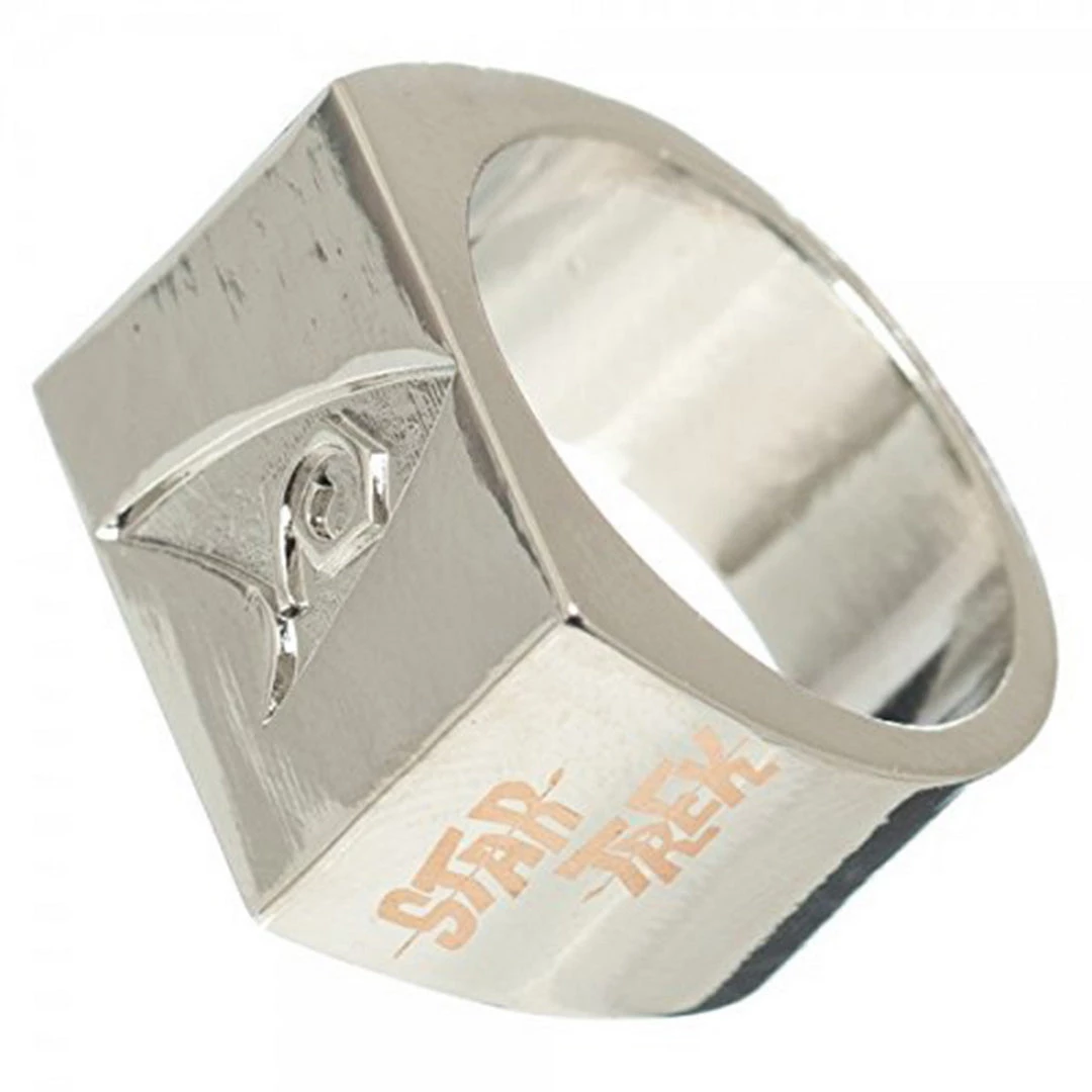 Bioworld Movies Star Trek Debossed Logo Ring 3 Bioworld Movies Star Trek Debossed Logo Ring