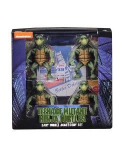 NECA Teenage Mutant Ninja Turtles (1990 Movie) - Baby Turtles Set Movies