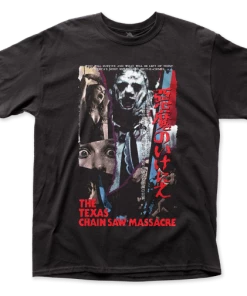 Impact Movies Texas Chainsaw Massacre Japanese VHS Classic T-Shirt