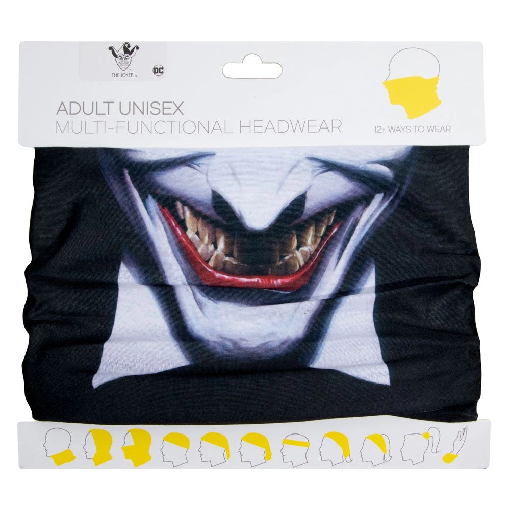Bioworld The Joker Neck Gaiter DC Comics 5 Bioworld The Joker Neck Gaiter DC Comics