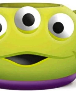 Silver Buffalo Disney Toy Story Alien Playtime Face Ceramic 3D Sculpted Mug