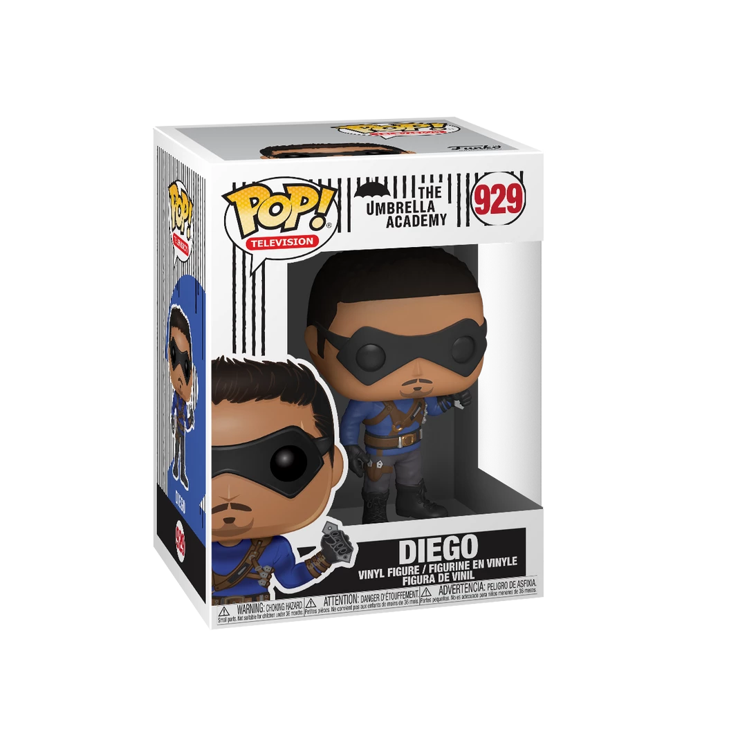 Funko POP! TV: Umbrella Academy - Diego Hargreeves Funko Pops! 3 Funko POP! TV: Umbrella Academy - Diego Hargreeves Funko Pops!