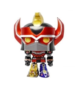 Funko Funko Pops! Power Rangers Metallic Megazord 6 Inch Pop Vinyl Figure