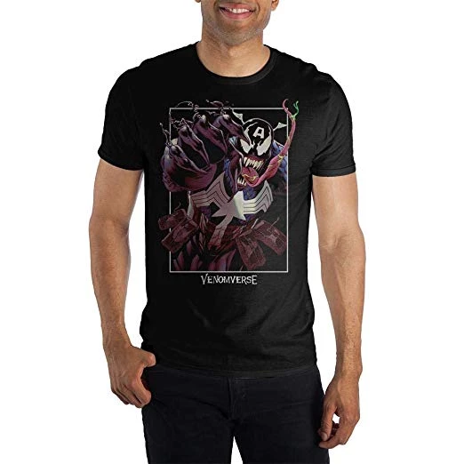 Bioworld Marvel Venomverse Symbiote Captain America Venomized Shirt 4 Bioworld Marvel Venomverse Symbiote Captain America Venomized Shirt