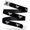 Buckle-Down Marve Universe- Venom Spider Logo Seatbelt Buckles Belt