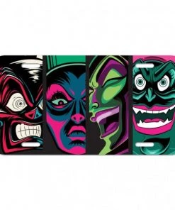 Wincraft Disney Villains License Metal Plate